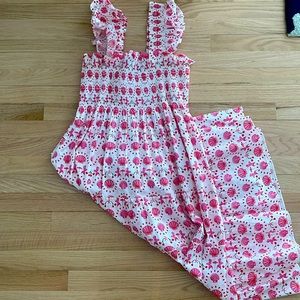 Hill House Nap Dress in mermaid shell print size L